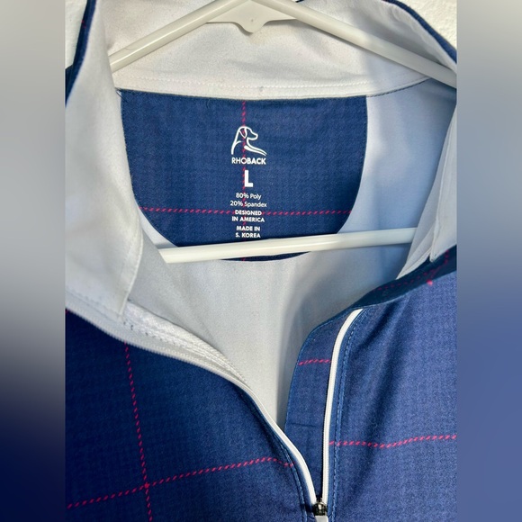 RHOBACK Women's Pullover Performance Q-Zip Quarter Zip - Size Large - Picture 3 of 9